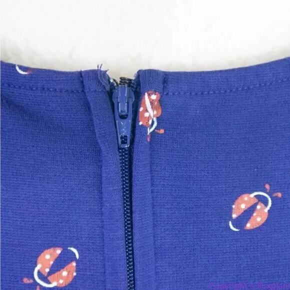 Unique Vintage Gwynnie Bee ladybug Print Dress, 2X - Picture 7 of 13